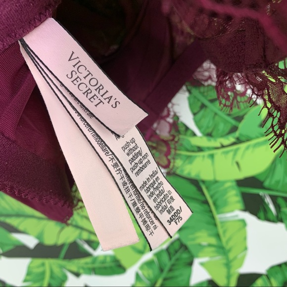 Victoria's Secret Bra 34DDD Sexy Dream Angels Purple Push Up Without Padding - Picture 7 of 7